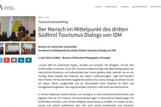 IDM Südtirol - News - Tourismus Marketing
